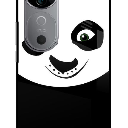 Panda Vivo V40 5G Glass Case Back Cover by Casekaro