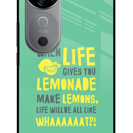 Quote Vivo V40 5G Glass Case Back Cover by Casekaro