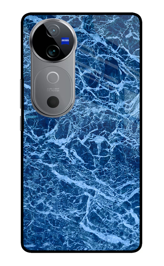 Blue Marble Vivo V40 5G Glass Case