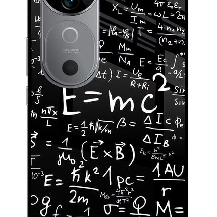 Physics Formula Vivo V40 5G Glass Case Back Cover by Casekaro