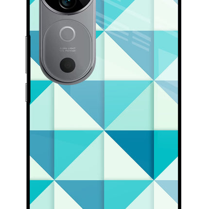 Abstract Vivo V40 5G Glass Case Back Cover by Casekaro