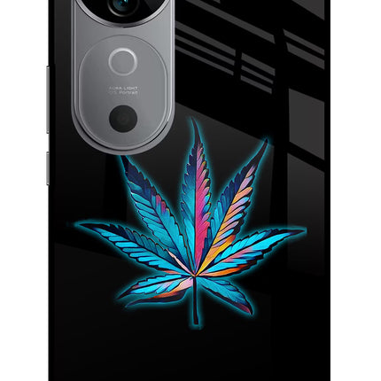 Weed Vivo V40 5G Glass Case