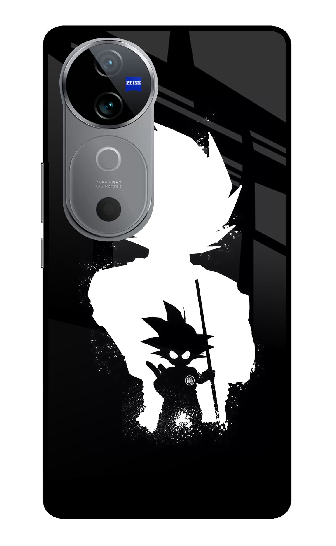 Goku Shadow Vivo V40 5G Glass Case