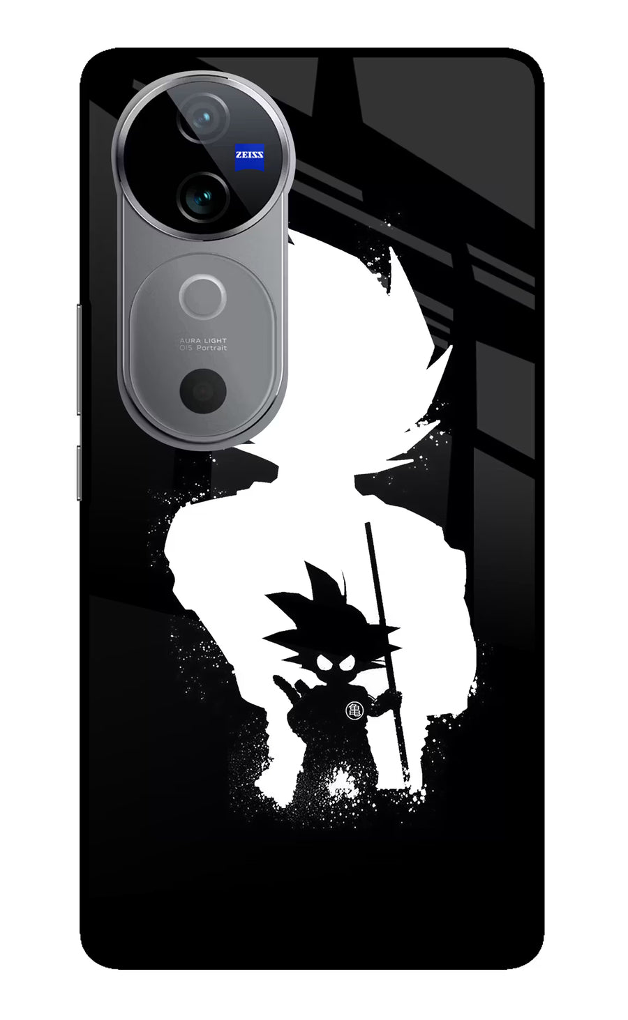 Goku Shadow Vivo V40 5G Back Cover, Metal case
