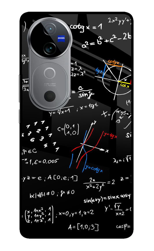 Mathematics Formula Vivo V40 5G Glass Case