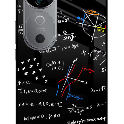 Mathematics Formula Vivo V40 5G Glass Case