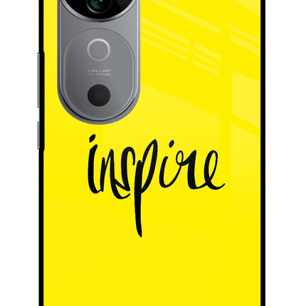 Inspire Vivo V40 5G Glass Case Back Cover by Casekaro