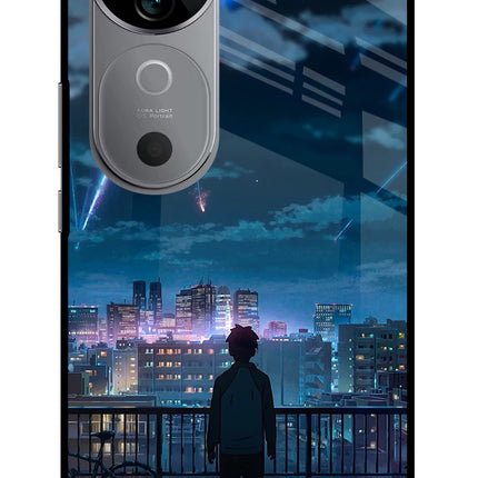 Anime Vivo V40 5G Glass Case