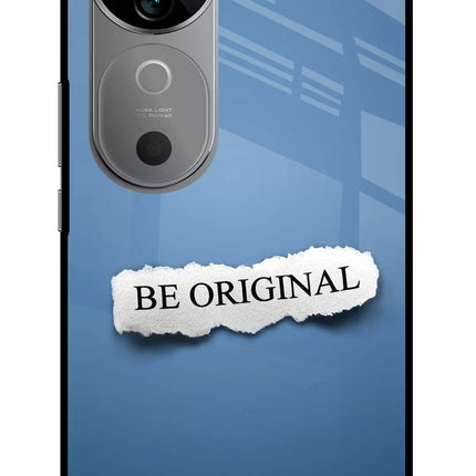 Be Original Vivo V40 5G Glass Case Back Cover by Casekaro