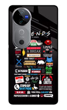 FRIENDS Vivo V40 5G Glass Case