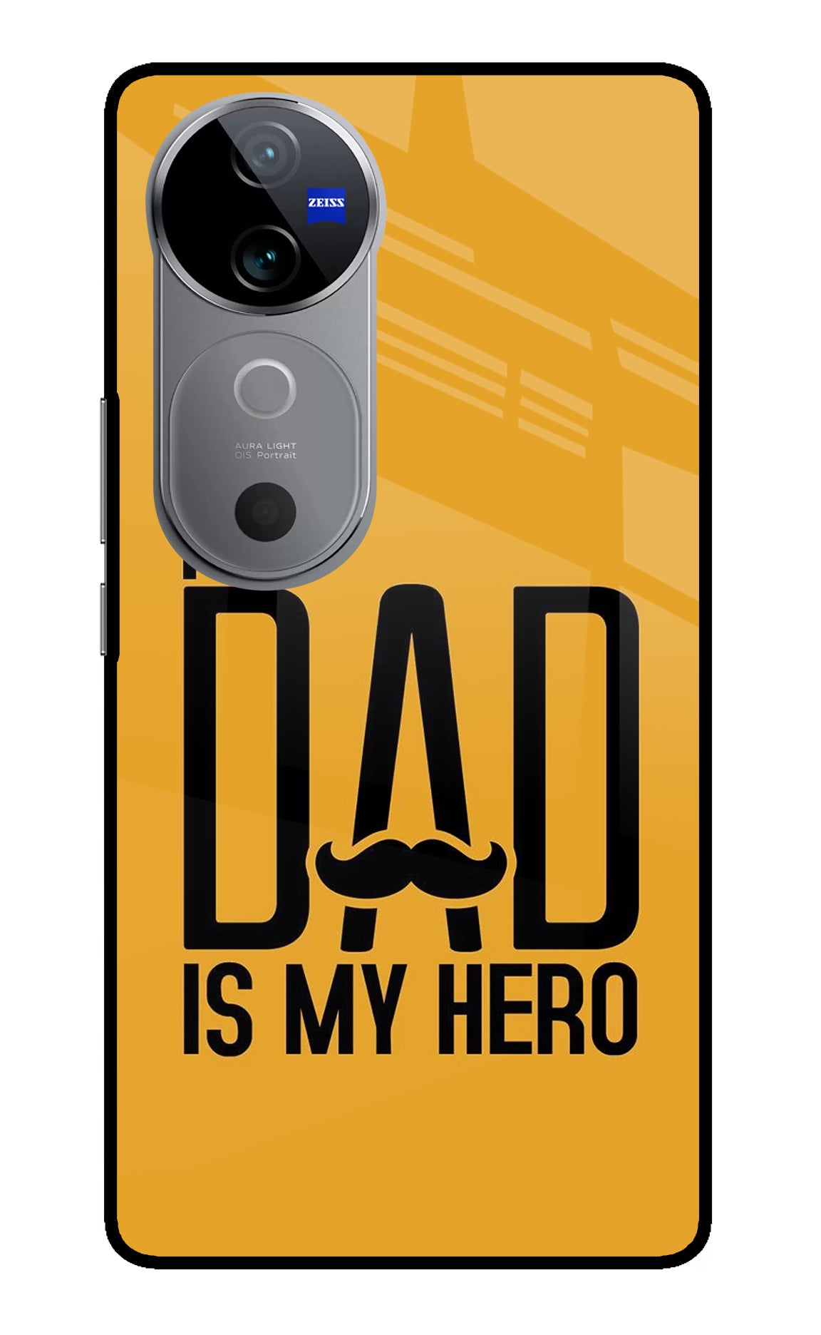 My Dad Is My Hero Vivo V40 5G Glass Case