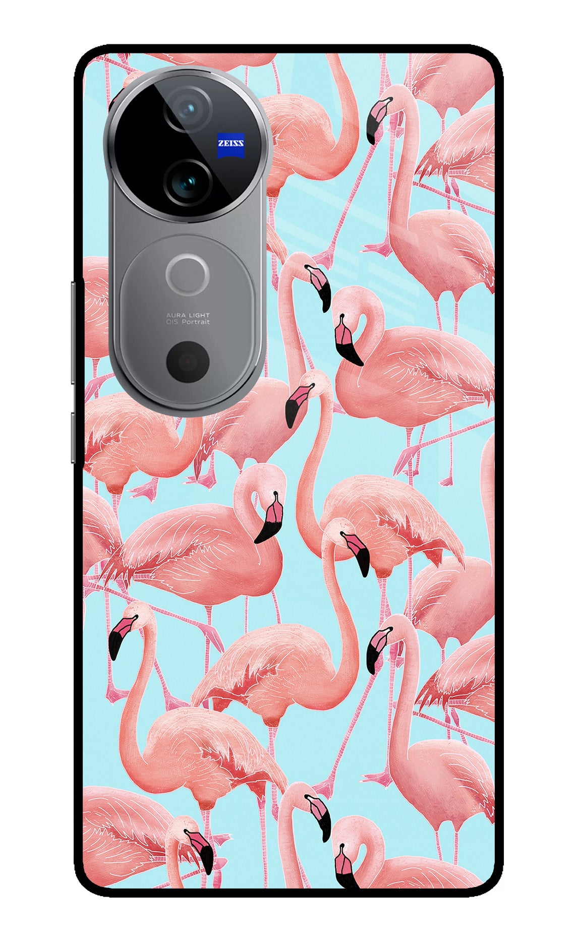 Flamboyance Vivo V40 5G Glass Case