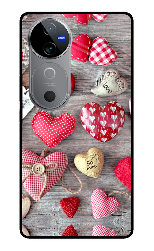 Love Wallpaper Vivo V40 5G Glass Case