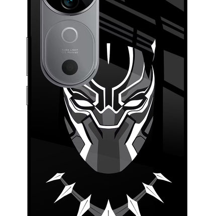 Black Panther Vivo V40 5G Glass Case
