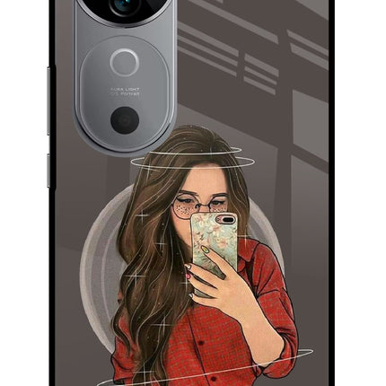 Selfie Queen Vivo V40 5G Glass Case