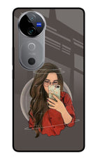 Selfie Queen Vivo V40 5G Glass Case