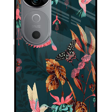 Birds Vivo V40 5G Glass Case
