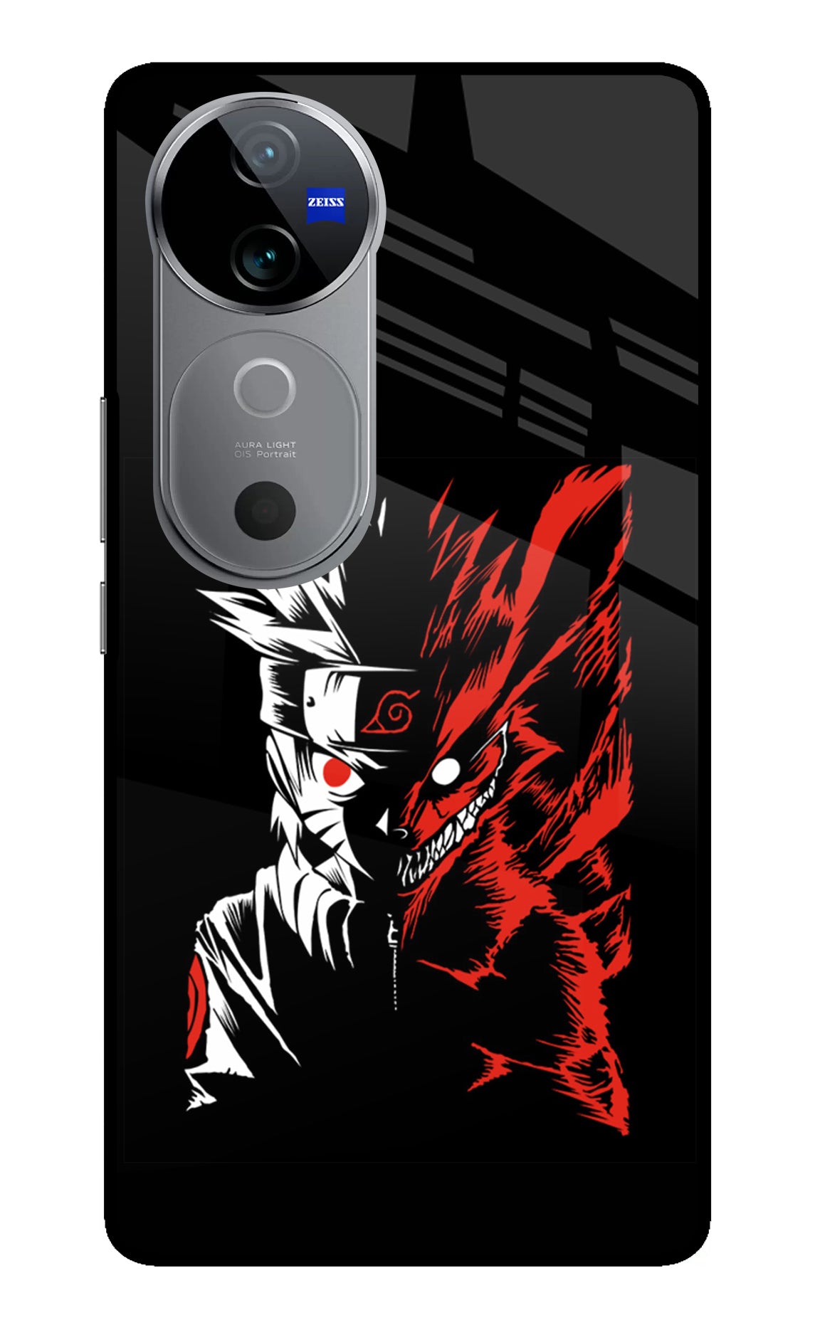 Naruto Two Face Vivo V40 5G Glass Case