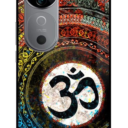 Om Cultural Vivo V40 5G Glass Case