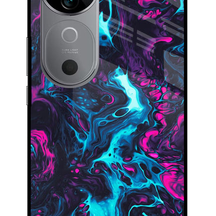 Abstract Vivo V40 5G Glass Case