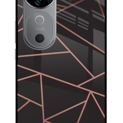 Geometric Pattern Vivo V40 5G Glass Case