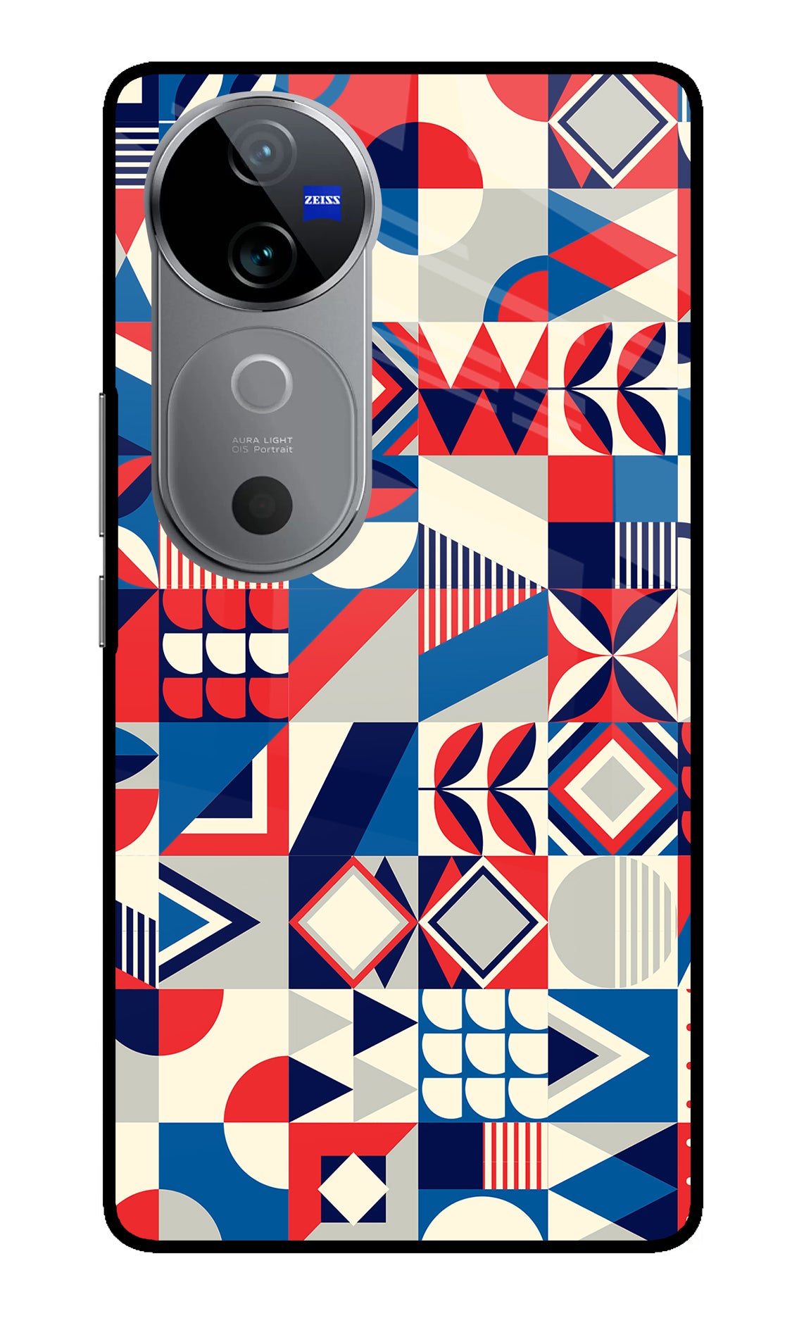 Colorful Pattern Vivo V40 5G Back Cover