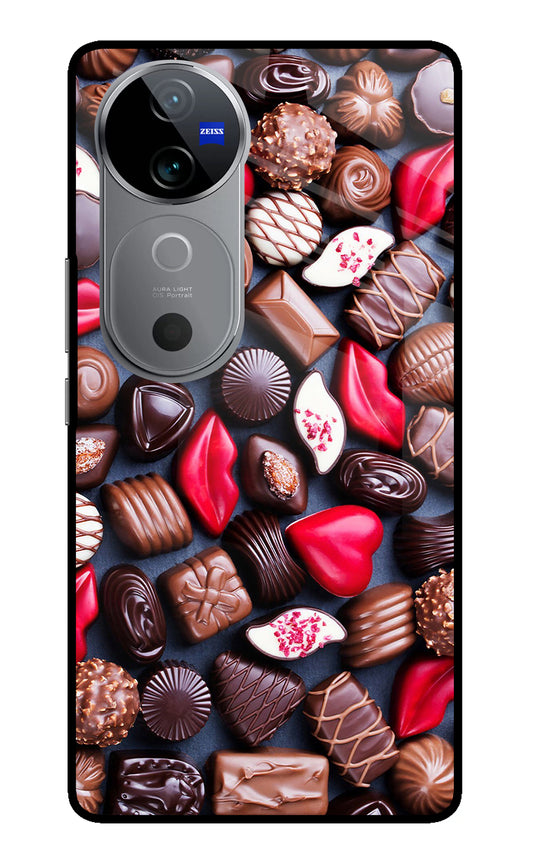 Chocolates Vivo V40 5G Glass Case