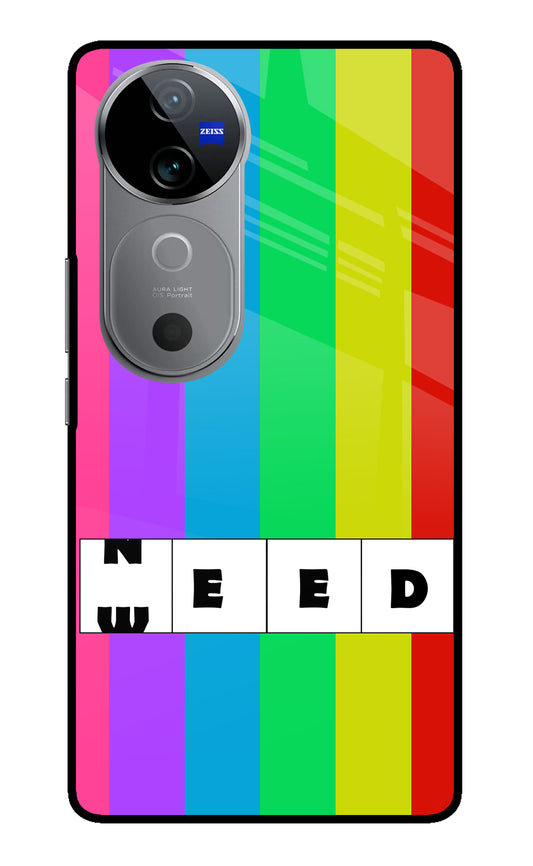 Need Weed Vivo V40 5G Glass Case