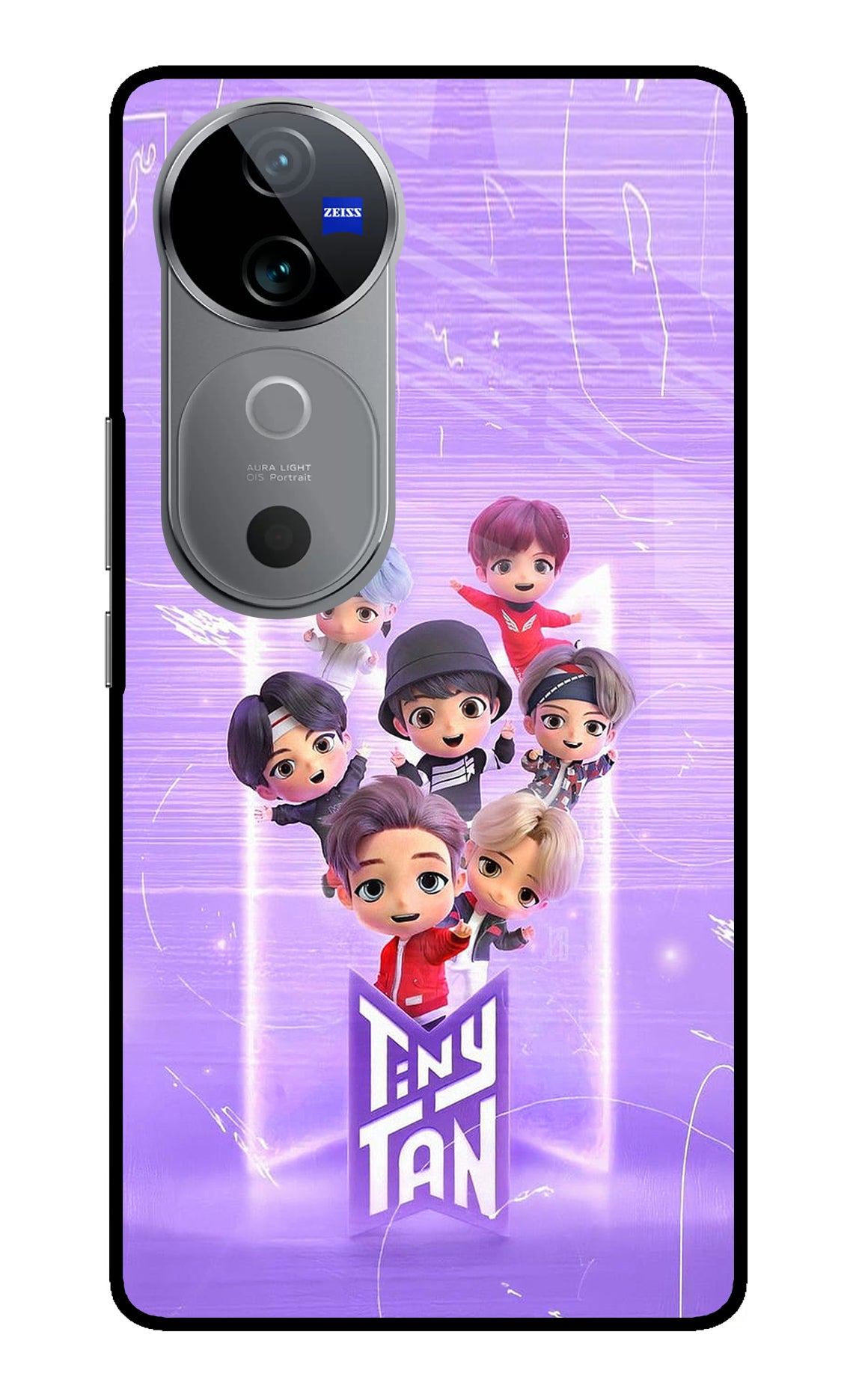 BTS Tiny Tan Vivo V40 5G Back Cover