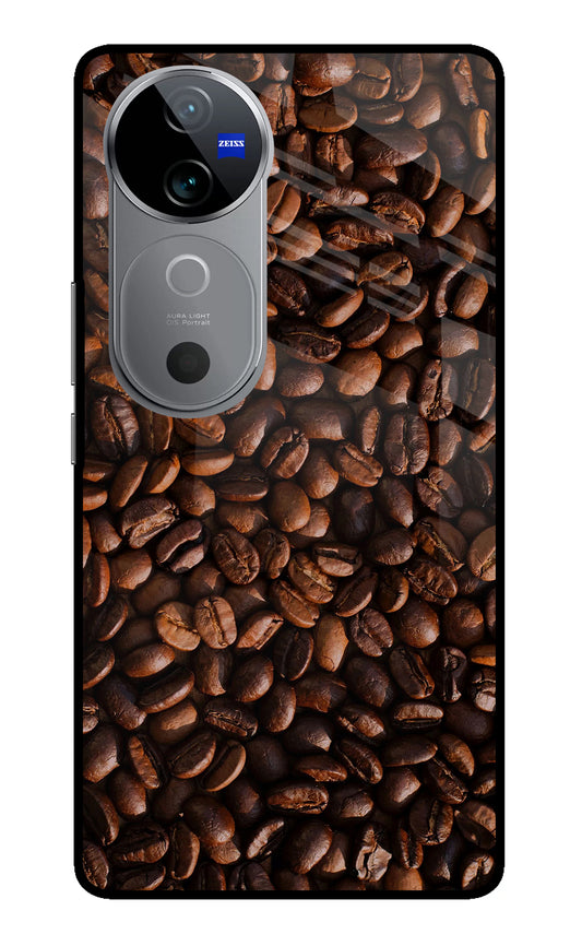 Coffee Beans Vivo V40 5G Glass Case