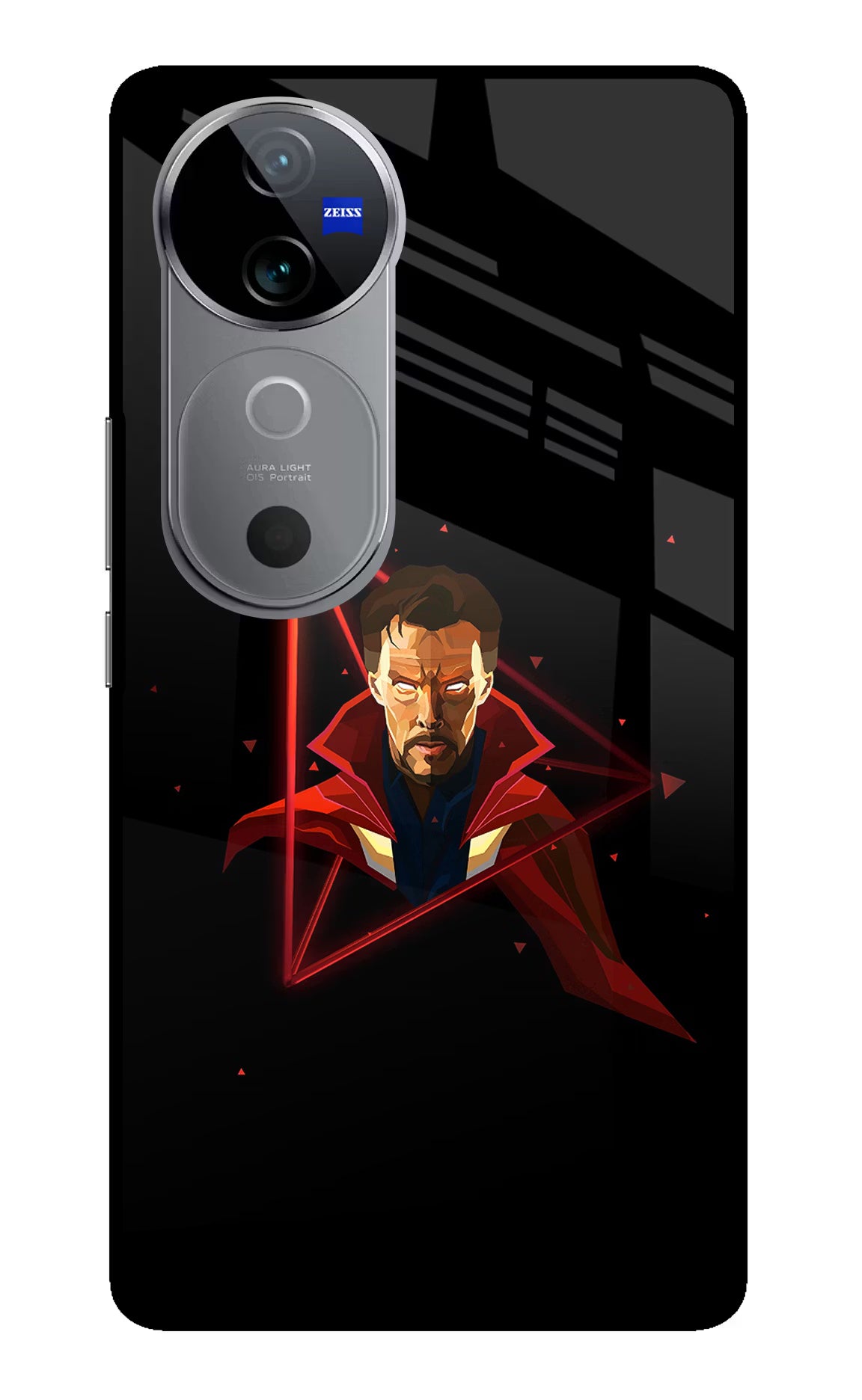 Doctor Ordinary Vivo V40 5G Glass Case Back Cover by Casekaro