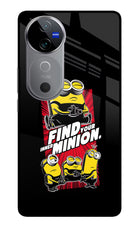Find your inner Minion Vivo V40 5G Glass Case