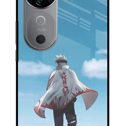 Kakashi Vivo V40 5G Glass Case Back Cover by Casekaro