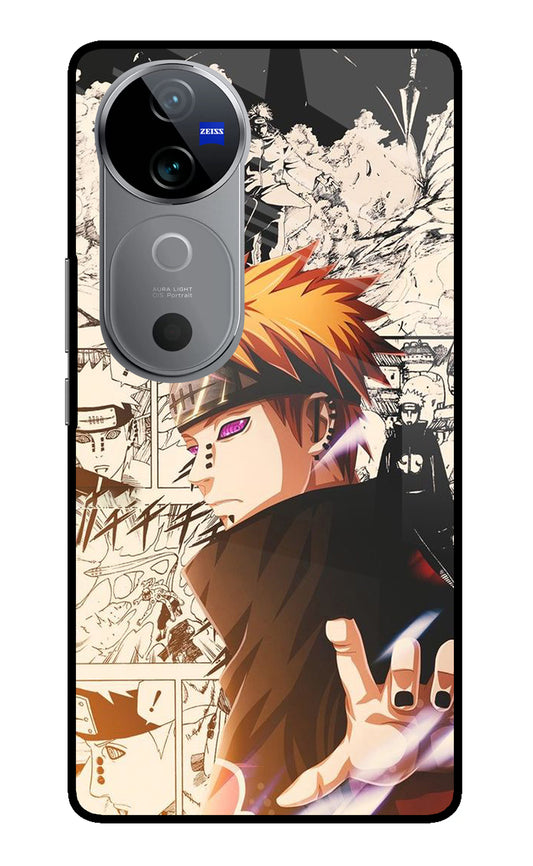 Pain Anime Vivo V40 5G Glass Case