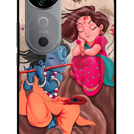 Radhe Krishna Vivo V40 5G Glass Case