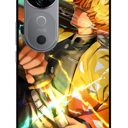 Demon Slayer Vivo V40 5G Glass Case