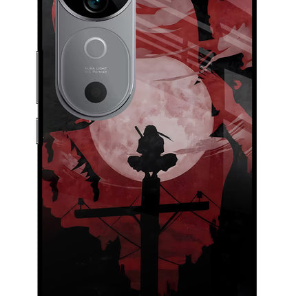 Naruto Anime Vivo V40 5G Glass Case Back Cover by Casekaro