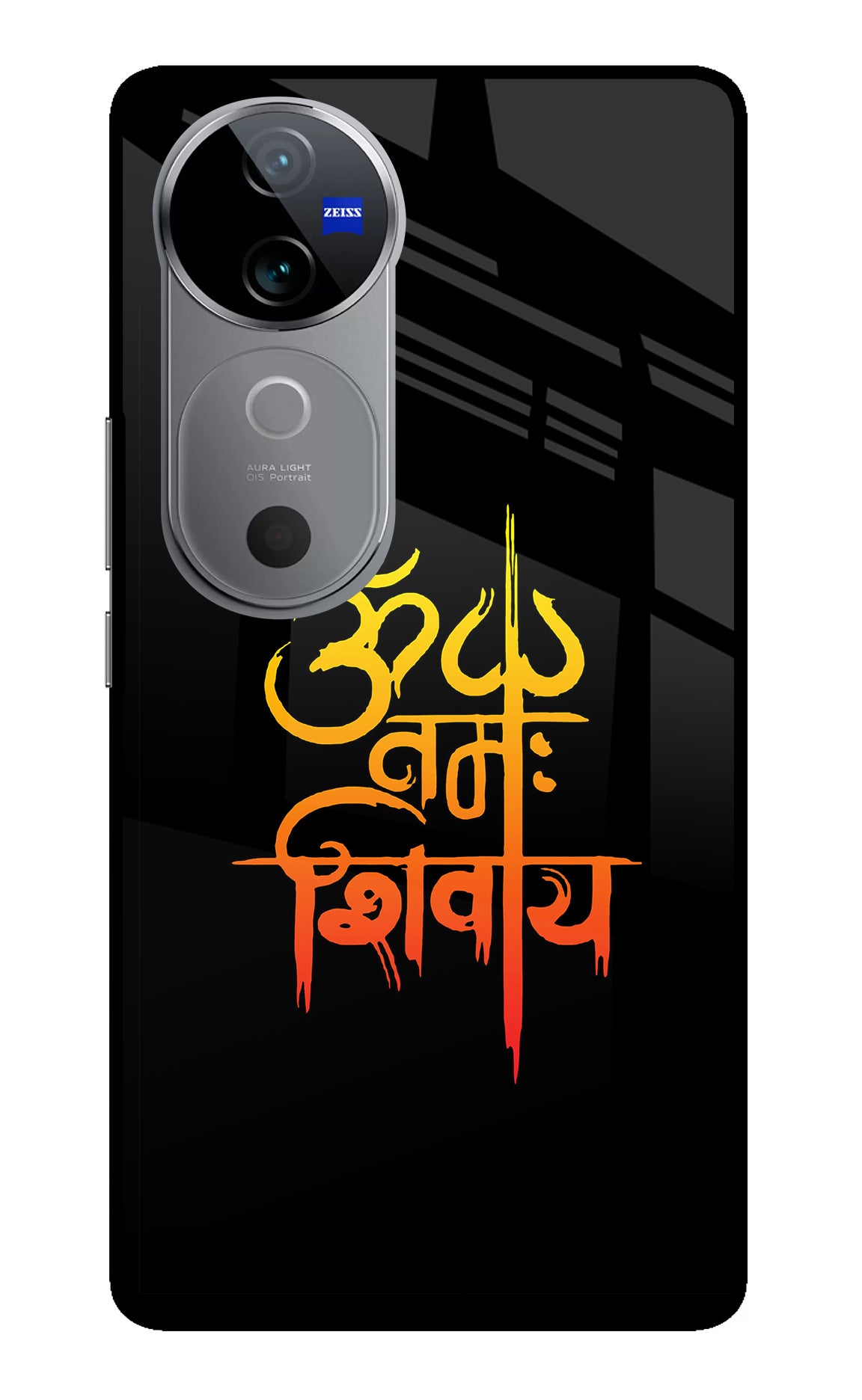 Om Namah Shivay Vivo V40 5G Glass Case