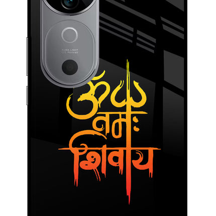 Om Namah Shivay Vivo V40 5G Glass Case