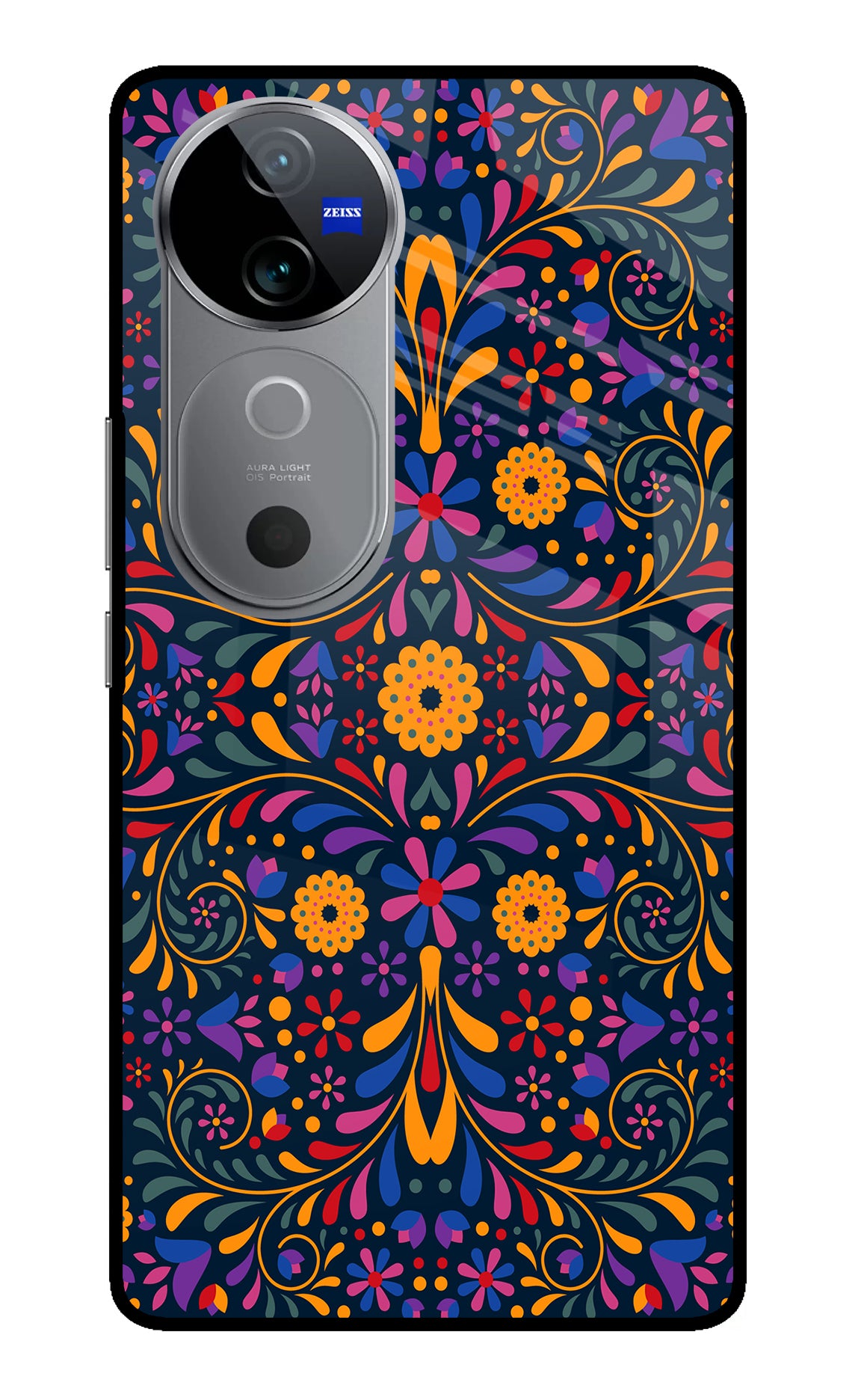 Mexican Art Vivo V40 5G Glass Case