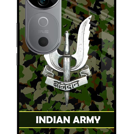 Balidan Indian Logo Vivo V40 5G Glass Case