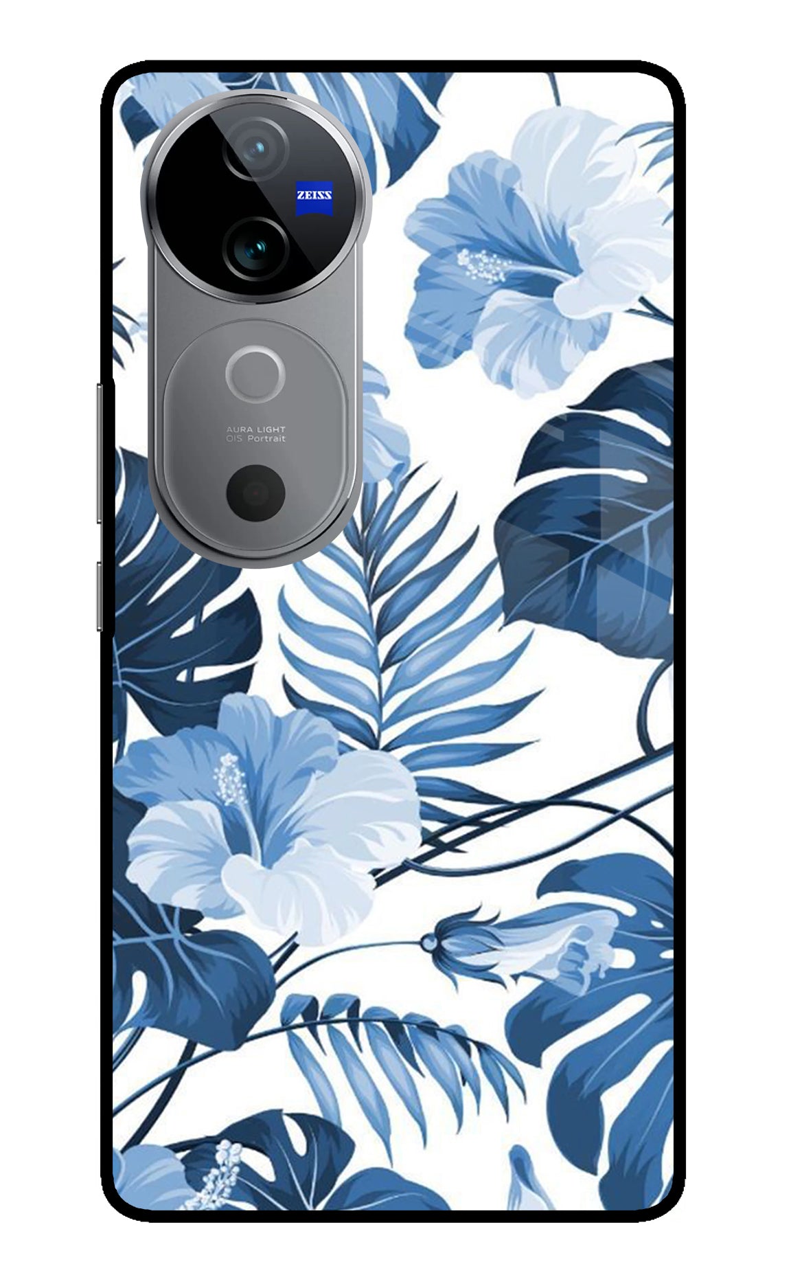 Fabric Art Vivo V40 5G Glass Case