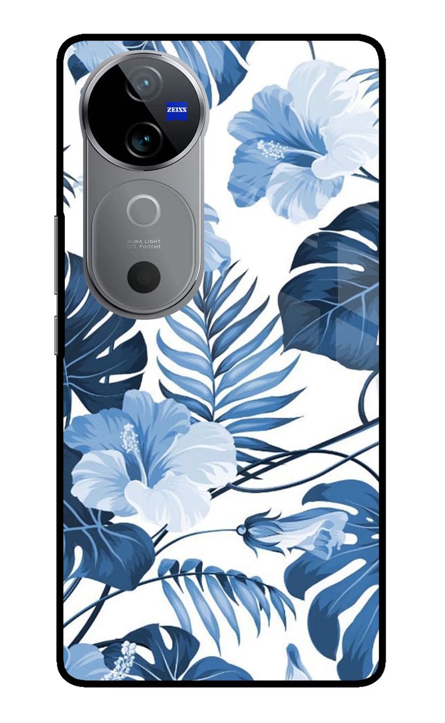 Fabric Art Vivo V40 5G Back Cover, Metal case
