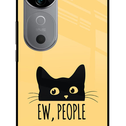 Ew People Catitude Vivo V40 5G Glass Case