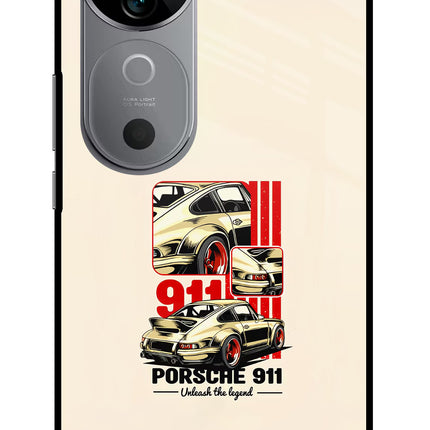Classic Porsche 911 Vivo V40 5G Glass Case