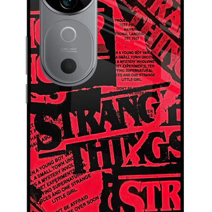 Ordinary Things Vivo V40 5G Glass Case Back Cover by Casekaro