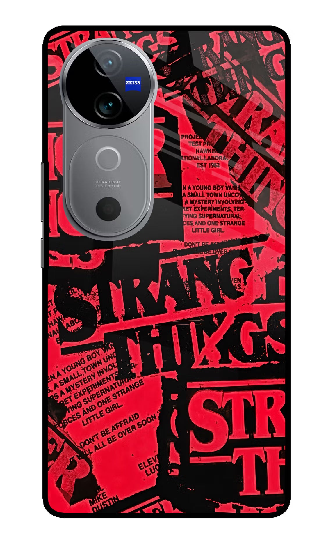Ordinary Things Vivo V40 5G Glass Case Back Cover by Casekaro