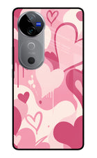 Hearty case Vivo V40 5G Glass Case