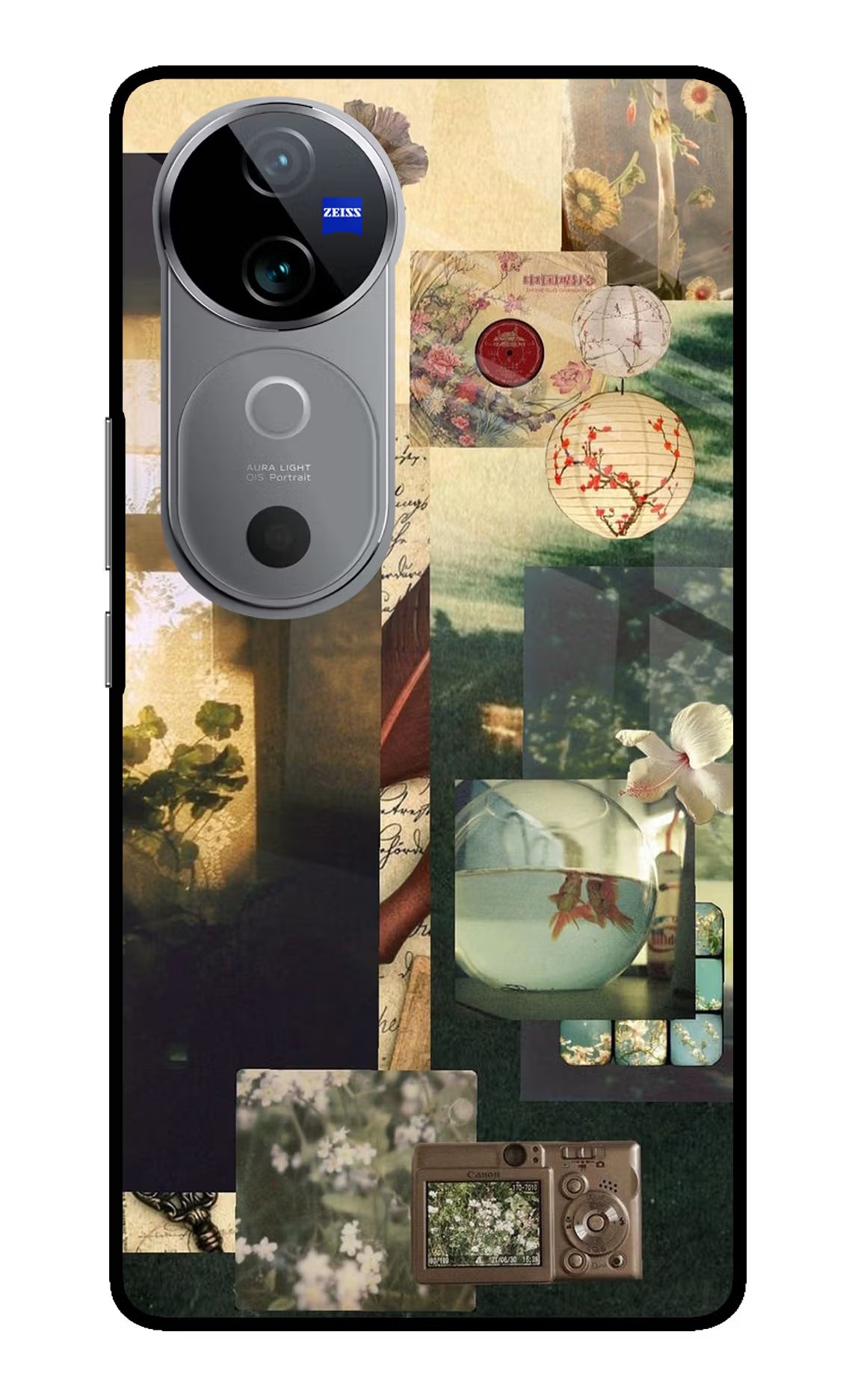 Summer Vivo V40 5G Glass Case