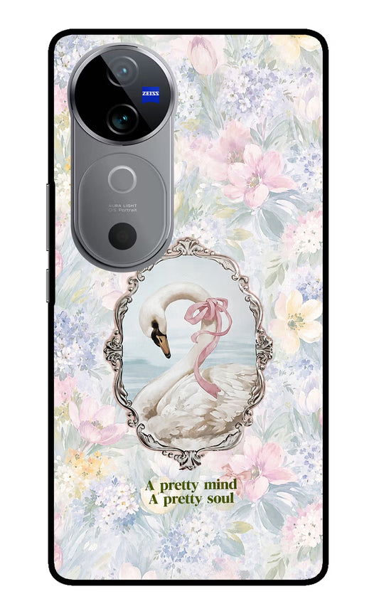 Pretty Mind Pretty Soul Vivo V40 5G Glass Case
